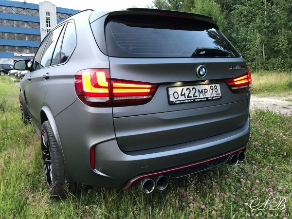 BMW X5M50D - Argentic Grey Satin Hexis