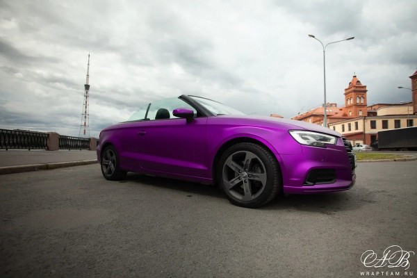 Audi A3 - Super Chrome Violet Satin Hexis